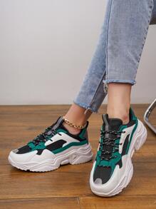 Giày Giản dị Nữ - màu xanh lá - Xem 4