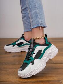 Giày Giản dị Nữ - màu xanh lá - Xem 3