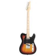 Maple Fingerboard GTL Electric Guitar SS Pickup Black - 棕色 - 查看 2