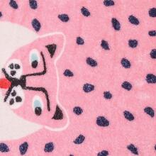 Pink Faux Wool Bathroom Mat, Non-Slip Bathroom Entrance Doormat, Soft Living Room Carpet Floor Cushion Room Decor Bathroom Accessories Bathroom Kitchen Decor - Pink - View 7