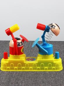 1入組塑膠解壓玩具,搞笑人物裝飾解壓玩具適合派對 - 黃色 - 查看 1