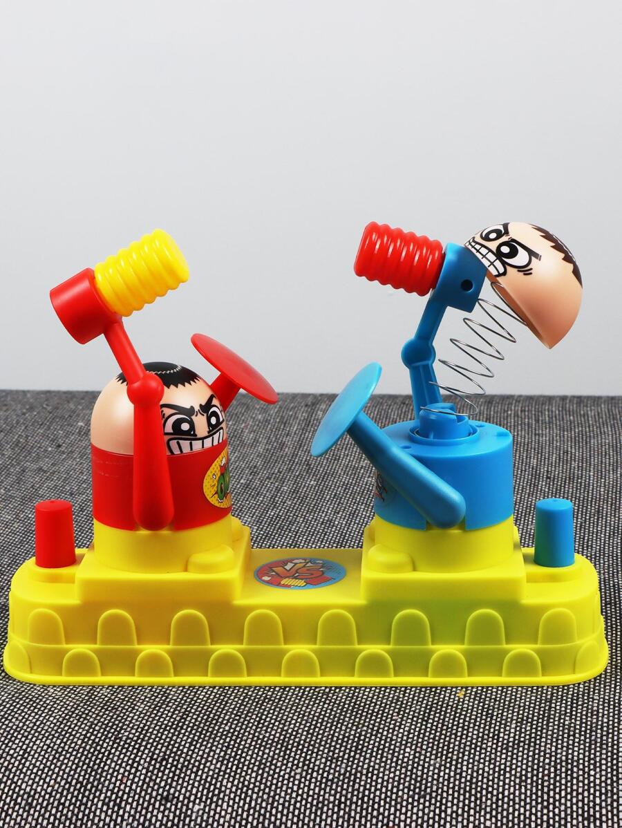 1入組塑膠解壓玩具,搞笑人物裝飾解壓玩具適合派對 - 黃色 - 查看 1