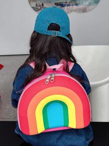 Niños Bolsa creativa de arcoíris diseño PVC cremallera dulce - Multicolor - Ver 1