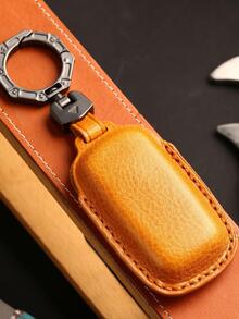 Funda de llave de coche compatible con - Marrón - Ver 2