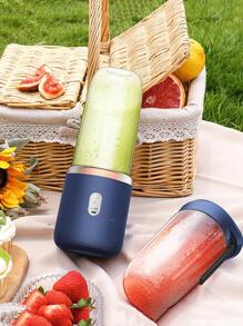 1pc Portable Usb Rechargeable Automatic Juicer For Home Use