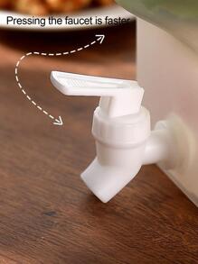 1 件 3.5 升冷水机，带水龙头、冰水壶、冰箱，可盛放柠檬汁、茶等，厨房用品 - 白色 - 查看 3