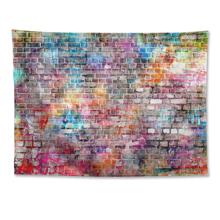 1入組磚塊圖案掛毯 - 彩色 - 查看 8