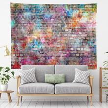 1入組磚塊圖案掛毯 - 彩色 - 查看 5