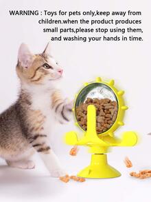 1 đồ chơi huấn luyện thú cưng bị rò rỉ thức ăn - Màu vàng - Xem 6
