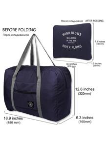 全新尼龙可折叠旅行包男女通用大容量包行李箱女士防水手提包男士