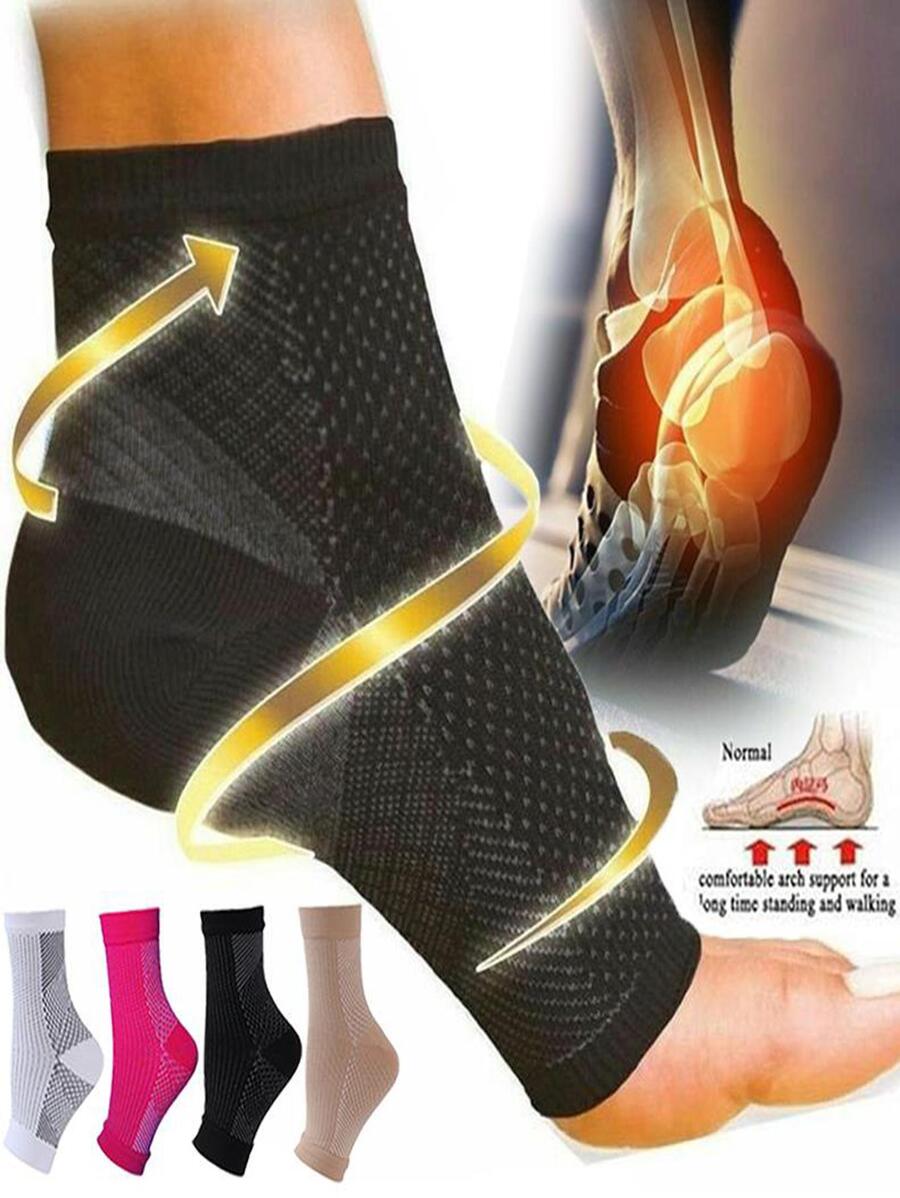 男士幾何樣式腿部保暖套