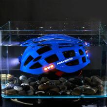 ROCKBROS Cycling Light Helmet Bike Ultralight Helmet Electric USB Helmet 3 Modes - 黑色 - 查看 3