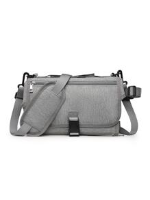 1 件可折疊嬰兒座墊,附掛帶,適用於嬰兒車和紙巾架媽咪包 - 淺灰色 - 查看 8