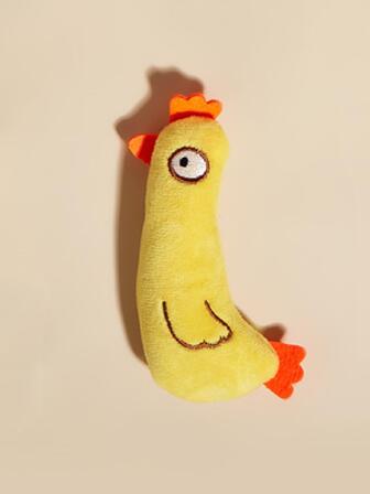 لعبه أصفر شكل حيوان اليف