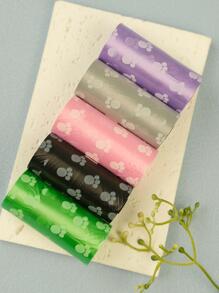 Bolsas 5 portátil de mascota desperdiciar colección - Multicolor - Ver 5