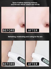 MAYCHEER 保濕定型噴霧，1入組持久面部彩妝產品控油定妝免洗定型噴霧 - 銀色 - 查看 4