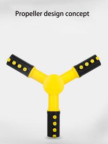 2pcs Automatic Rotating Garden Irrigation Tools - Yellow - View 2