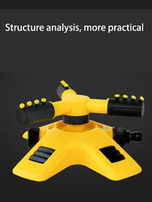 2pcs Automatic Rotating Garden Irrigation Tools - Yellow - View 9