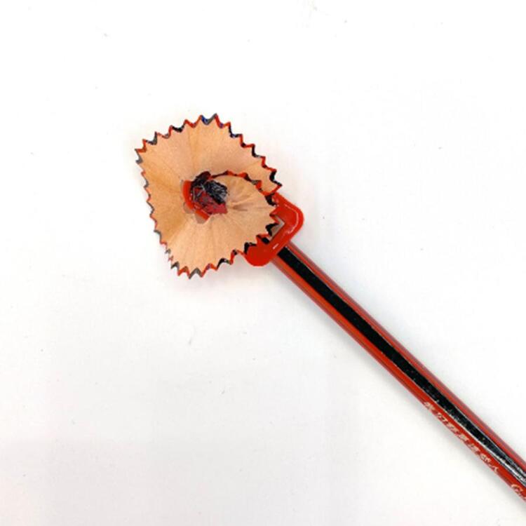 12pcs/box HB Pencils - Red - View 2