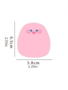 60 cái Bảng ghi nhớ dễ thương Biểu cảm hoạt hình Giấy ghi chú - Màu tím - Xem 6