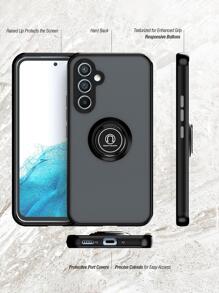 奇影+磁吸+支架系列TPU手机壳，还原裸机手感。车载磁吸+隐藏支架工艺防摔手机壳，兼容 11/12/13/14/15promax，兼容三星S22/23/24+Ua04/A05/A14/A15/A24/A25/A34/A54s，兼容小米，兼容OPPO，兼容VIVO，兼容Redmi Note11/1213c。全套手机壳兼容VIVO Nk X100/兼容VIVO Nk400。 - 黑色 - 查看 3