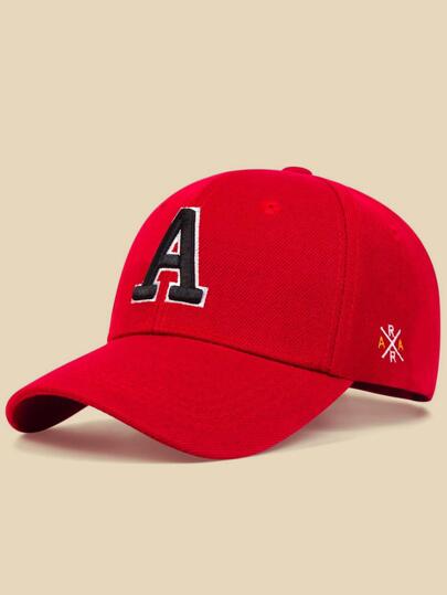 AR 1 Ladies Alphabet Embroidered Baseball Cap Outdoor Adjustable Sunscreen Casual Cap Suitable For Spring And Autumn Travel Travel Seaside Vacation Street