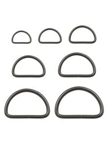 20 chiếc Khóa hình chữ D màu đen của súng - màu đen - Xem 1