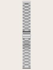 1pc Aço Inoxidável 3-Pérola Pulseira de Relógio Inteligente, Compatível com Samsung Galaxy Watch 7/6/5/4 40mm/44mm, Galaxy 6 Classic 43mm/47mm, Galaxy 4 Classic 42mm/46mm
