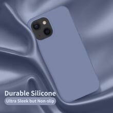 Solid Color Case Compatible With iPhone - Violet Purple - View 2