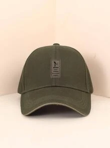 1 pieza de Visera de béisbol unisex y moderna para protección solar en exteriores, ideal para verano - Verde militar - Ver 2