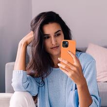 Funda de móvil lisa - Naranja - Ver 5