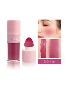 Fit Colors 液體腮紅，1入組高色素液體腮紅持久提亮腮紅遮光腮紅輪廓節日舞台化妝腮紅 - 02 Sunshine Girl - 查看 9