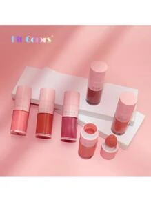 Fit Colors 液體腮紅，1入組高色素液體腮紅持久提亮腮紅遮光腮紅輪廓節日舞台化妝腮紅 - 02 Sunshine Girl - 查看 10