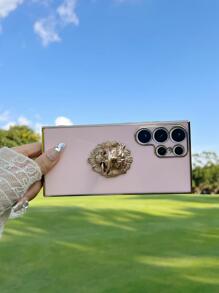 Pink Phone Case With Ring Holder - Pink - View 8