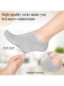 1 Pair/5 Pairs/10 Pairs/20 Pairs Disposable Compression Socks - Black - View 10