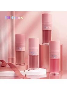 Fit Colors 液體腮紅，1入組高色素液體腮紅持久提亮腮紅遮光腮紅輪廓節日舞台化妝腮紅 - 05 Rose - 查看 4