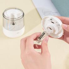 DELI Dụng cụ gọt bút chì điện màu trắng - trắng - Xem 6