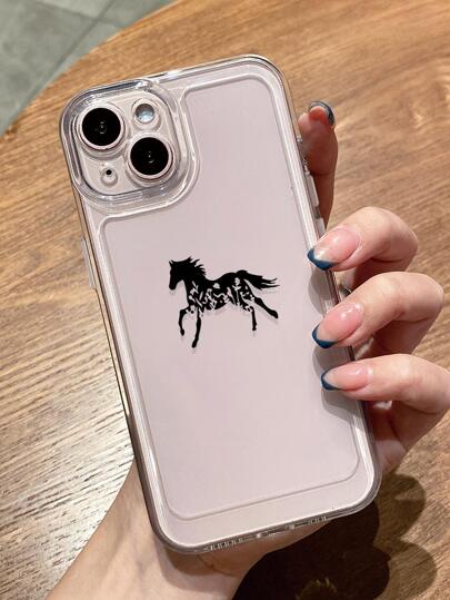 1 szt. Tpu, odporna na wstrząsy, kolorowa obudowa na telefon kompatybilna z IPhone 7/8 Plus/X/Xr/Xs Max/11/12/13/14 Pro/Pro Max, Samsung A Series A03s/12/13/21s/22/32/33 /50/51/52/53/71/72/73, Seria S S20 Fe/21/22/Plus/Ultra