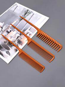3件套专业尖尾梳防静电美发梳染发配件沙龙造型工具发刷、梳子、美发工具、美发产品及配件，适用于理发店、美容院、旅行必备、返校季、旅行度假必备、女士美发配件、刷子、发梳、梳子、解结梳、球形梳、迷你发梳、发梳套装、木梳、发梳、迷你发梳、解结梳、发梳、卷发梳、美发设备、旅行必备、旅行必备、发型、美发、发梳、背梳、造型梳、卷发梳、边缘梳、发梳、梳发、发梳套装、梳发、卷发梳、解结梳、女士发梳、头发、旅行、美发产品、美发工具、美发用品、理发师、理发师配件、理发店、美发设备 - 黃色 - 查看 2