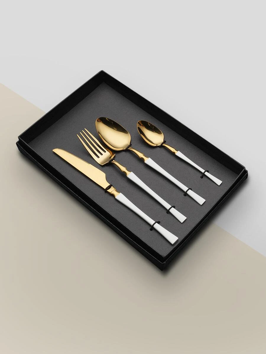 5入組不銹鋼便攜餐具套裝