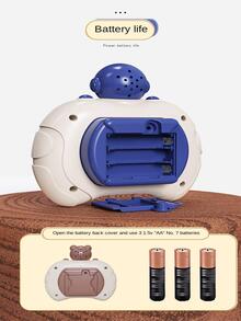 1入組ABS發條玩具，可愛熊裝飾感官玩具，適合孩子和成年人，學校、學生、文具、學用品