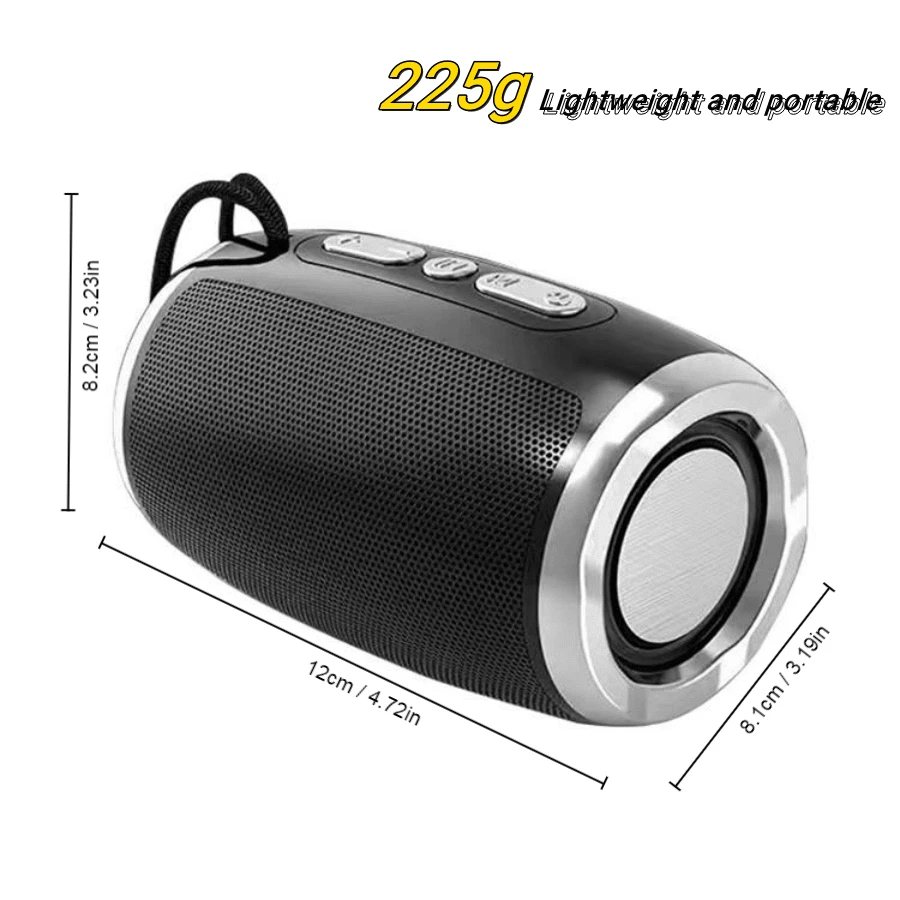 2023年最新款迷你藍牙無線免提揚聲器藍牙揚聲器