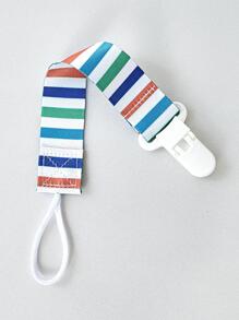 2 件双面花卉奶嘴夹，婴儿牙胶玩具挂带防丢失夹 - 彩色 - 查看 7