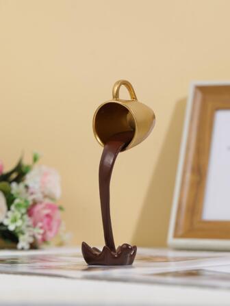 1pc/2pcs Levitating Coffee Mug, Home Decor Desk Art Piece Gifts Birthday Graduation