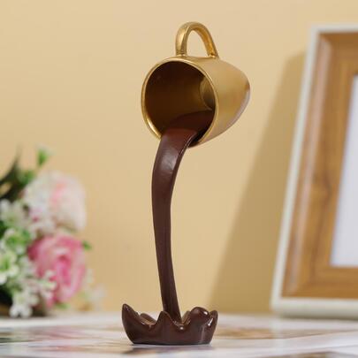 1 cái/2 cái Cốc cà phê bay, Đồ trang trí nhà cửa, Tác phẩm nghệ thuật để bàn