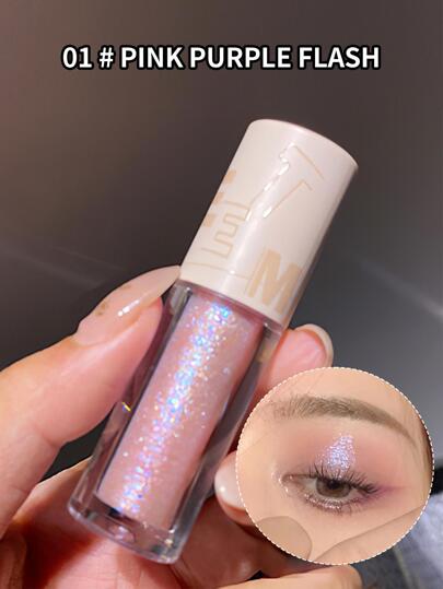 Sweet mint Scintillant Fard À Paupière Liquide , Perle Briller Œil Éclaircissant Fard À Paupières Durable Naturel Waterproof Maquillage Pour Les Yeux Bâton