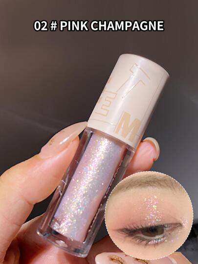 Sweet mint 金屬亮絲液體眼影,珍珠閃耀眼睛提亮眼影持久自然防水眼妝棒