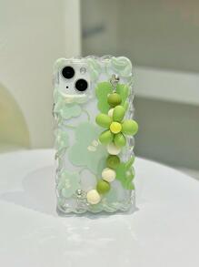 Braided Chain Colorful Cute IP 10 Cases, Anti-Drop New IP 14 Candy Color Painted Creative Phone Case Waterproof Shockproof Scratch Resistant - Multicolor - View 4