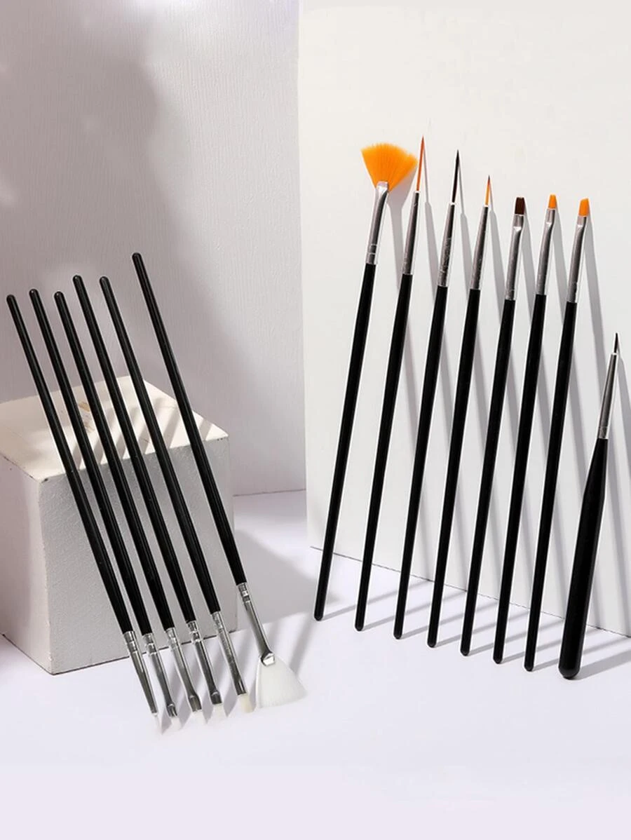 20-teiliges Nageldesign-Set – Dotting Tools, Pinsel, Stifte Für Nail Art, Ideal Für Profis & Hobby