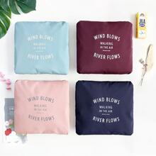 便攜旅行行李手提包,可折疊登機箱手提箱帶輪子適用於商業旅行 - 藍色 - 查看 4